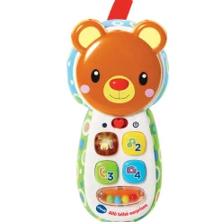 VTech Baby Allo Bébé Surprises Brun- Téléphones Et Télécommandes Bébé