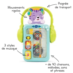 VTech Baby Baby Baladeur Des Decouvertes- Instruments De Musique