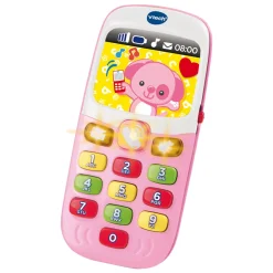VTech Baby Baby Smartphone Bilingue Rose- Hochets Et Petits Jouets