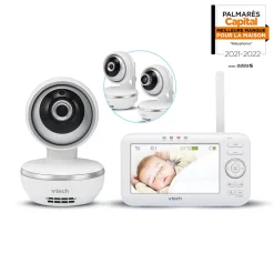 Safe And Sound Babyphone Camera Haute Definition - Ecoute-Bébé Video Avec Ecran- Babyphones