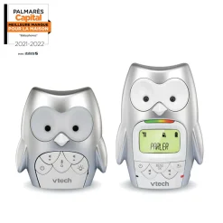 Safe And Sound Babyphone Hibou Family - Bm2301 - Ecoute-Bébé Audio- Babyphones