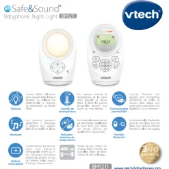 Safe And Sound Babyphone Veilleuse Bm1211- Babyphones