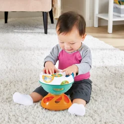 VTech Baby Balle Magic'Moov 3 En 1 - Jouet Interactif- Balles, Toupies Et Cubes