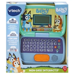 VTech Bluey - Mon Ordi Interactif- Pat'Patrouille, Peppa Pig, Bluey