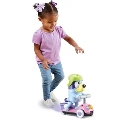 VTech Bluey - Trotti-Bluey Interactive- Pat'Patrouille, Peppa Pig, Bluey
