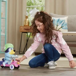 VTech Bluey - Trotti-Bluey Interactive- Pat'Patrouille, Peppa Pig, Bluey