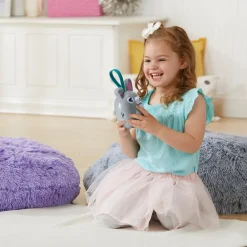 VTech Boite A Histoires Interactive Portable Storikid Pocket Gris- Conteurs D'Histoires