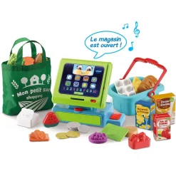 VTech Caisse Enregistreuse Interactive Maxi Shopping- Dinette Et Autres Jeux D'Imitation
