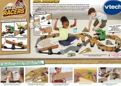 VTech Car-Board Racers - Dino Adventure- Voitures Dinos