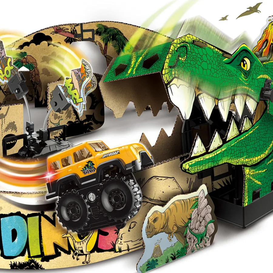VTech Car-Board Racers - Dino Adventure- Voitures Dinos