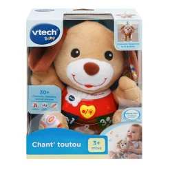 VTech Baby Chant'Toutou Brun- Peluches Et Doudous