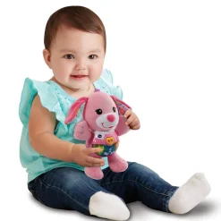 VTech Baby Chant'Toutou Rose- Peluches Et Doudous