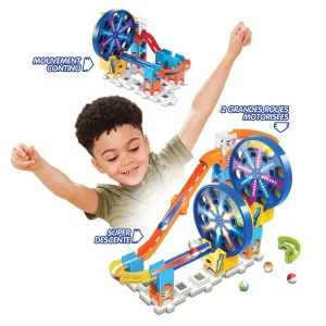 MarbleRush Circuit À Billes - Fun Fair Set Electronic M300E- Circuit À Billes