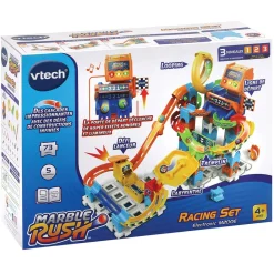 MarbleRush Circuit À Billes - Racing Set Electronic M200E- Circuit À Billes