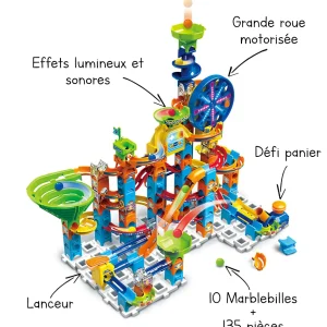 MarbleRush Circuit À Billes - Ultimate Set Electronic Xl100E- Circuit À Billes