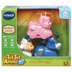 Tut Tut Animo Coffret Jouets Animaux Trio De La Ferme - - Animaux Et Leurs Univers