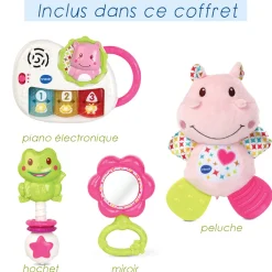 VTech Baby Coffret Naissance - Eveil Des Sens - Rose- Coffrets De Naissance