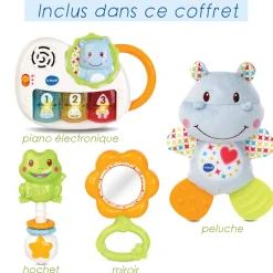 VTech Baby Coffret Naissance - Eveil Des Sens - Bleu- Coffrets De Naissance