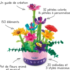 VTech Crea-Fleurs Magiques- Dessins, Coloriages