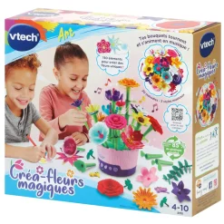 VTech Crea-Fleurs Magiques- Dessins, Coloriages
