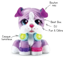 Kidi Dj Beat Boxer- Peluches Et Compagnons Interactifs