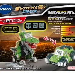 Switch & Go Dinos Drex Super T-Rex- Voitures Dinos