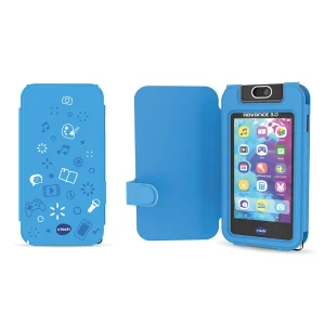 Kidicom Etui De Protection Bleu Pour Max 3.0 / Advance 3.0- Portable Enfant