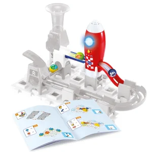 MarbleRush Extension Circuit À Billes - Fusee Sons Et Lumieres- Circuit À Billes