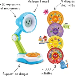 VTech Funny Sunny - Compagnon Interactif- Conteurs D'Histoires