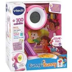 VTech Funny Sunny Rose - Compagnon Interactif- Conteurs D'Histoires
