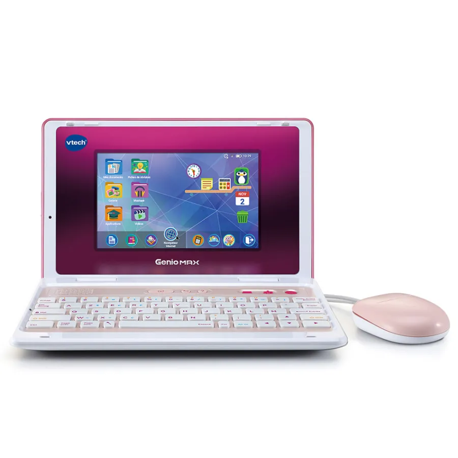 VTech Genio Max Rose- Ordinateurs Pour Enfants