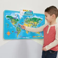 VTech Genius Xl - Carte Du Monde Interactive- Jouets Scientifiques