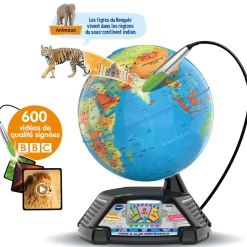VTech Genius Xl - Globe Video Interactif- Jouets Scientifiques