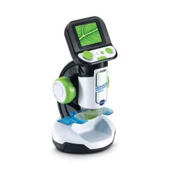 VTech Genius Xl - Microscope Video Interactif- Jouets Scientifiques