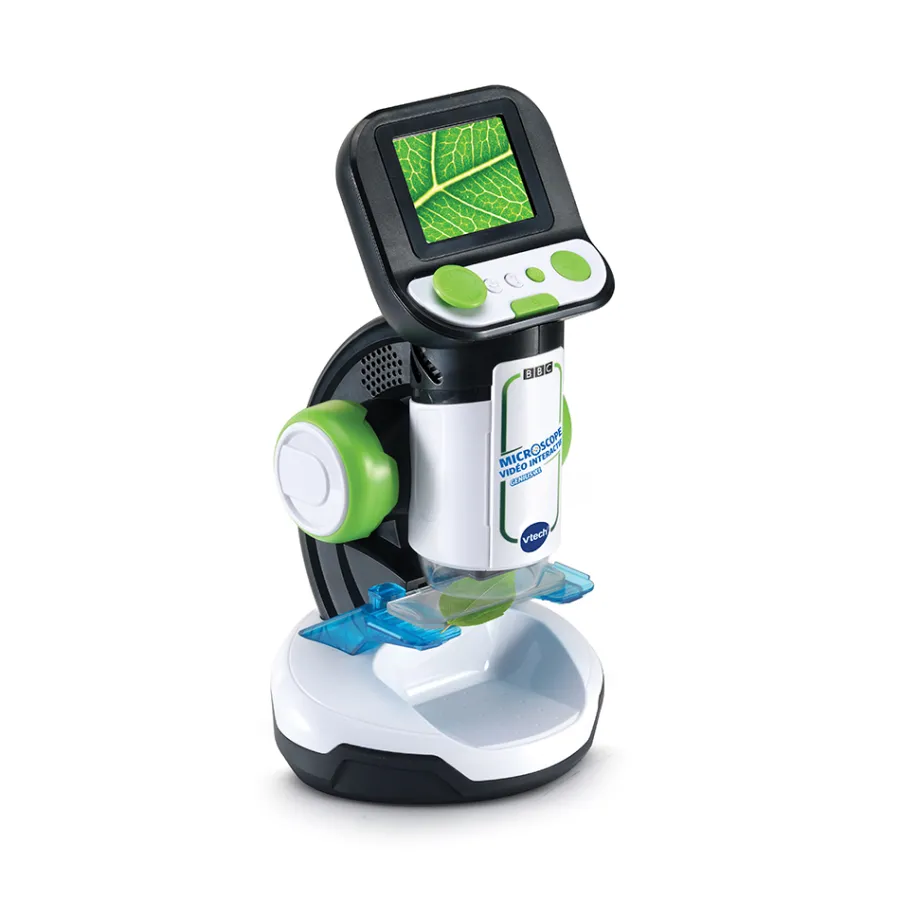 VTech Genius Xl - Microscope Video Interactif- Jouets Scientifiques