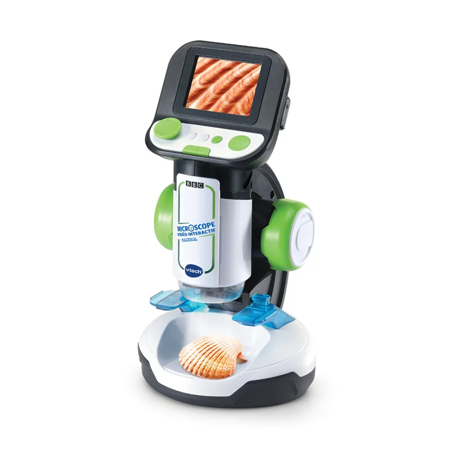 VTech Genius Xl - Microscope Video Interactif- Jouets Scientifiques