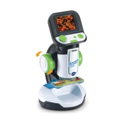 VTech Genius Xl - Microscope Video Interactif- Jouets Scientifiques