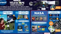 VTech Genius Xl - Telescope Video Interactif- Jouets Scientifiques