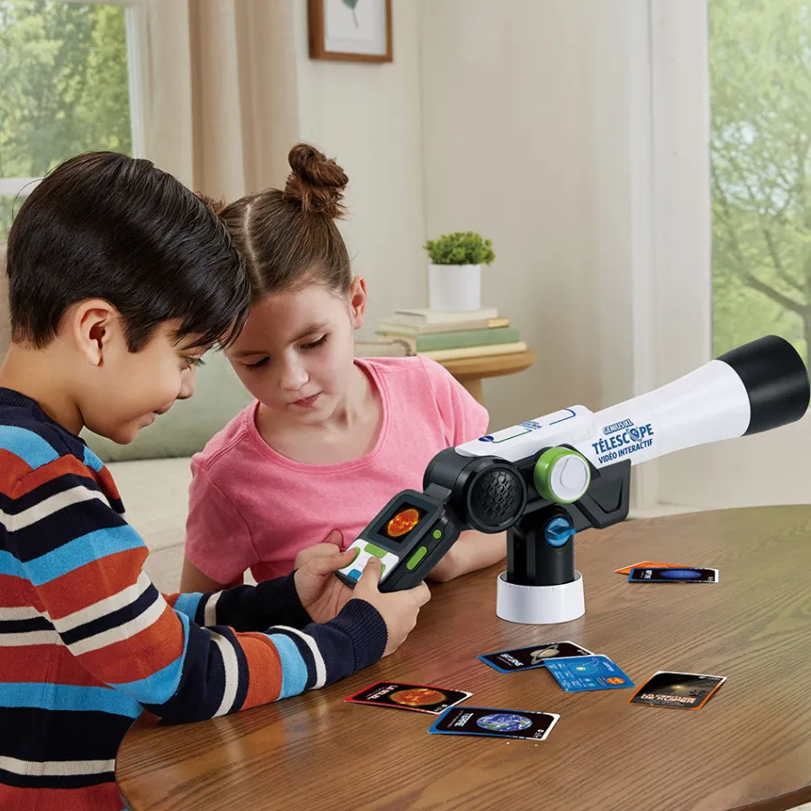 VTech Genius Xl - Telescope Video Interactif- Jouets Scientifiques