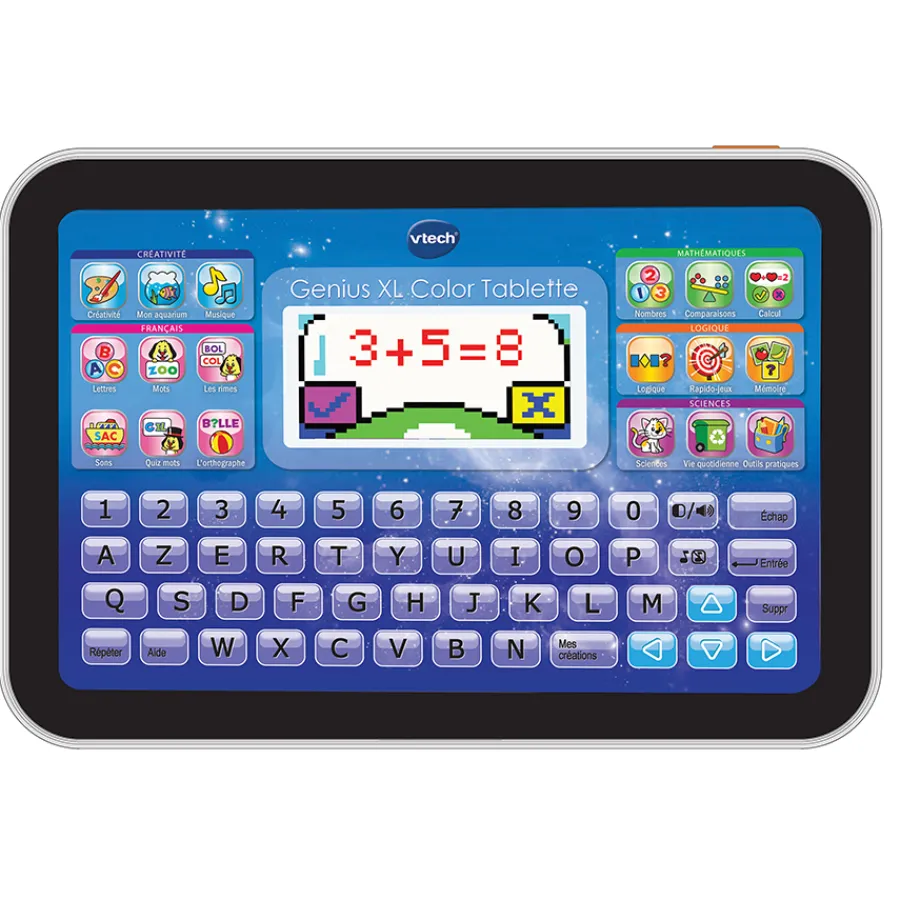 VTech Genius Xl Color Tablette Noire - Tablette Educative- Ordinateurs, Tablettes Et Consoles