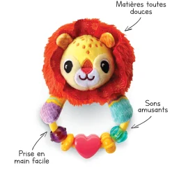 VTech Baby Hochet Leo P'Tit Lionceau - Baby Loulous- Hochets Et Petits Jouets