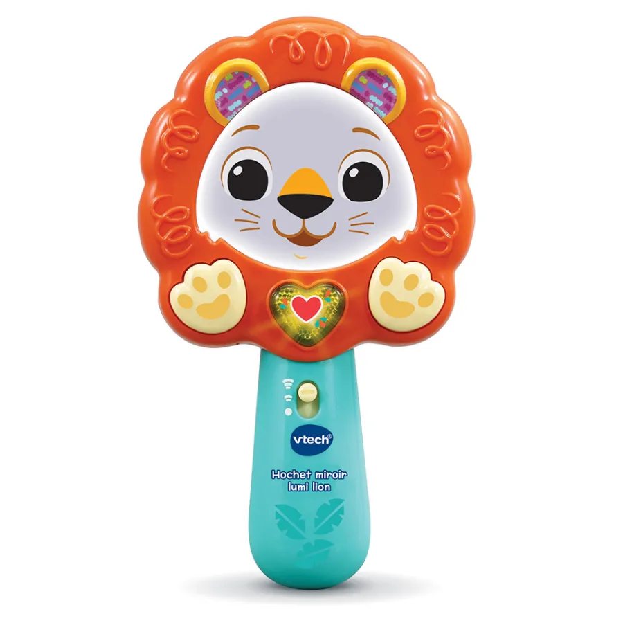 VTech Baby Hochet Miroir Lumi Lion- Hochets Et Petits Jouets