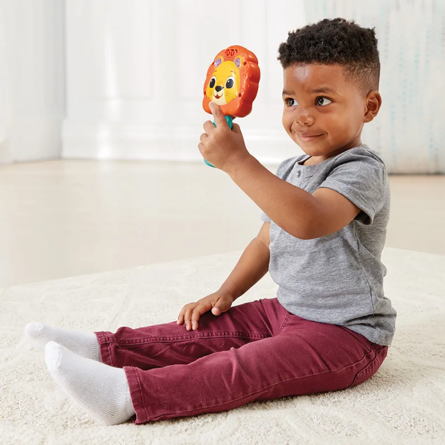 VTech Baby Hochet Miroir Lumi Lion- Hochets Et Petits Jouets