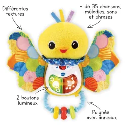 VTech Baby Hochet Piou-Piou Eveil Des Sens- Hochets Et Petits Jouets