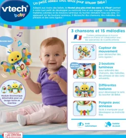VTech Baby Hochet Piou-Piou Eveil Des Sens- Hochets Et Petits Jouets