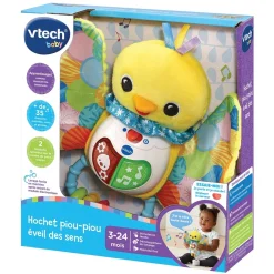VTech Baby Hochet Piou-Piou Eveil Des Sens- Hochets Et Petits Jouets