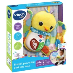 VTech Baby Hochet Piou-Piou Eveil Des Sens- Hochets Et Petits Jouets