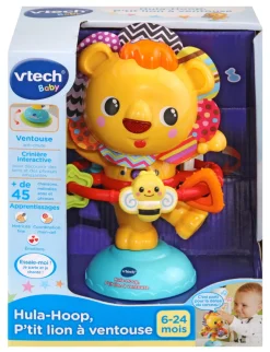 VTech Baby Hula-Hoop, P'Tit Lion A Ventouse- Hochets Et Petits Jouets