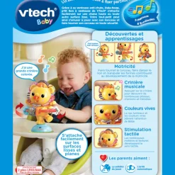 VTech Baby Hula-Hoop, P'Tit Lion A Ventouse- Hochets Et Petits Jouets