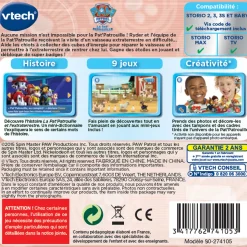 Storio Jeu Tablette Pat'Patrouille - Hd- Jeux Pour Tablette Enfant